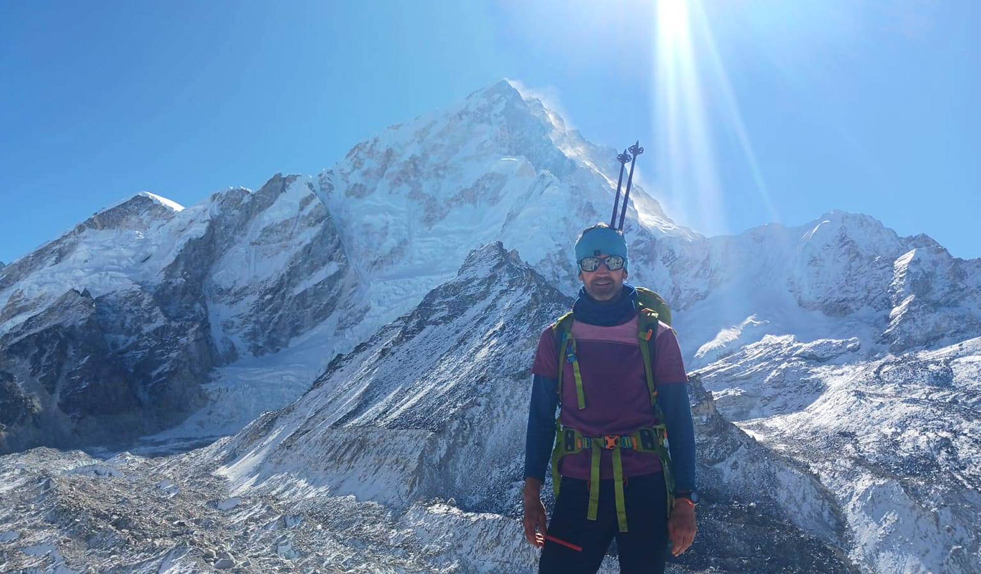 Los monta&ntilde;eros navarros avanzan en las laderas de Makalu y Kangchenjunga